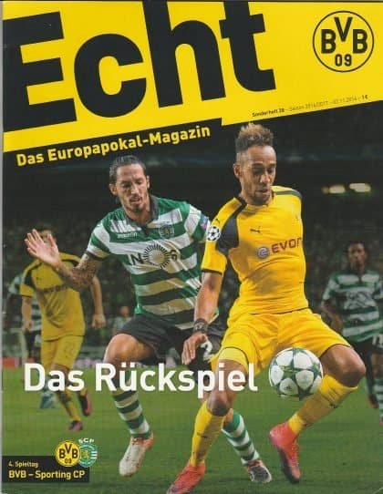 Borussia Dortmund v Sporting Lisbon  02-Nov-2016