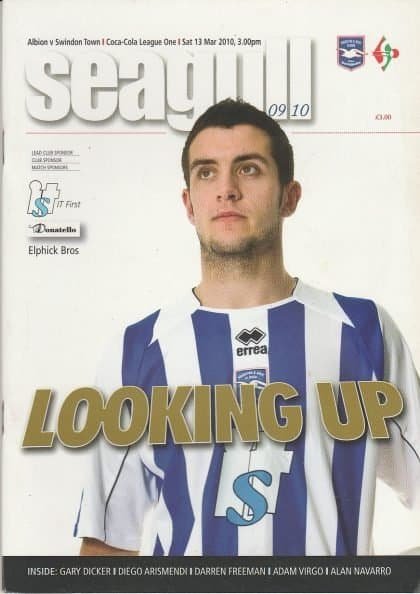 Brighton and Hove Albion v Swindon Town 13-Mar-2010