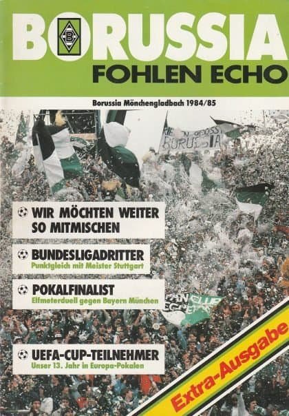 Borussia Fohlen Echo- 1984-85