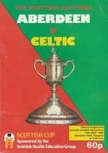 Aberdeen v Glasgow Celtic 19-May-1984
