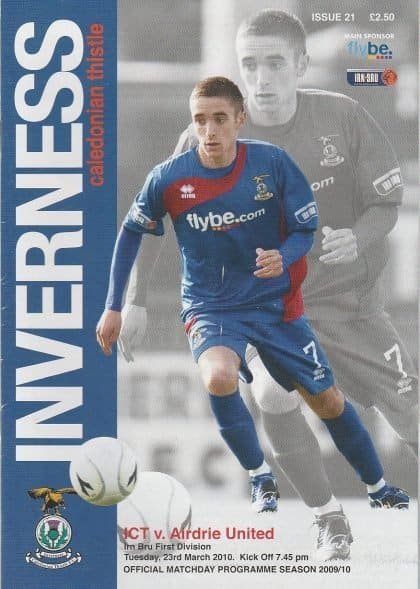 Inverness Caledonian Thistle v Airdrie United  23-Mar-2010