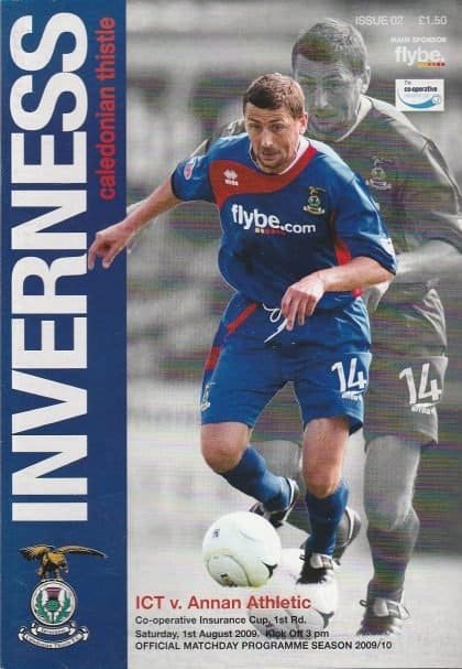 Inverness Caledonian Thistle v Annan Athletic  01-Aug-2009