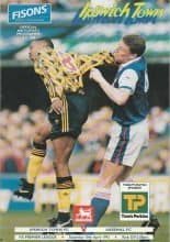 Ipswich Town v Arsenal 10-Apr-1993