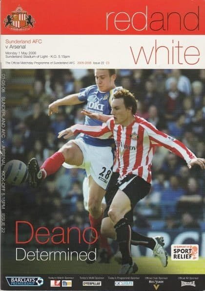 Sunderland v Arsenal 01-May-2006
