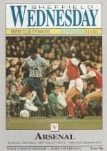 Sheffield Wednesday v Arsenal 20-Jan-1988