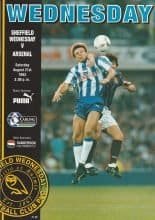 Sheffield Wednesday v Arsenal 21-Aug-1993