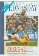 Sheffield Wednesday v Arsenal 24-Sep-1988