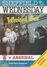 Sheffield Wednesday v Arsenal 25-Nov-1984