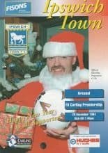 Ipswich Town v Arsenal 28-Dec-1994