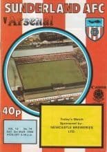 Sunderland v Arsenal 03-Mar-1984