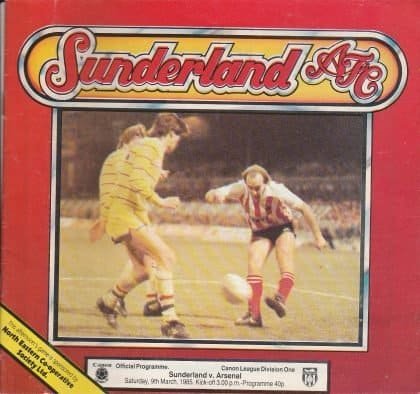 Sunderland v Arsenal 09-Mar-1985