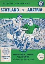 Scotland v Austria  08-May-1963