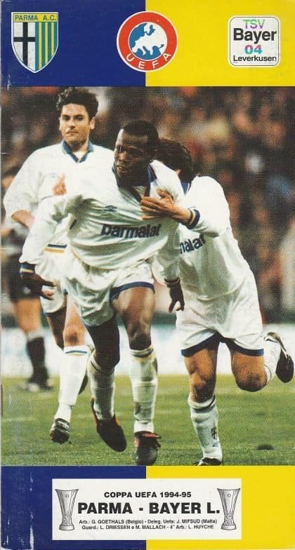 Parma v Bayer Leverkusen 18-Apr-1995
