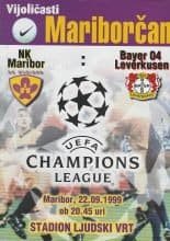 NK Maribor v Bayer Leverkusen  22-Sep-1999