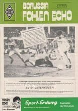 Borussia Monchengladbach v Bayer Leverkusen  02-Dec-1983