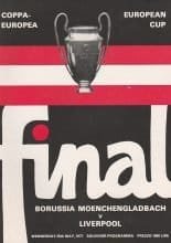 Borussia Monchengladbach v Liverpool 25-May-1977   REPRINT