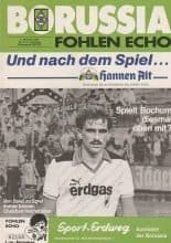 Borussia Monchengladbach v VFL Bochum  05-Oct-1985