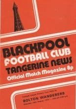 Blackpool v Bolton Wanderers 24-Aug-1974