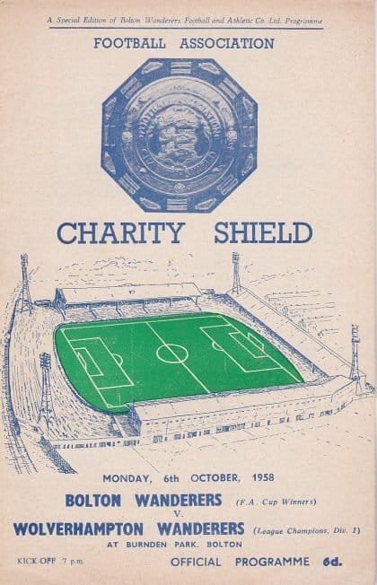Bolton Wanderers v Wolverhampton Wanderers  06-Oct-1958