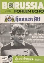 Borussia Monchengladbach v Eintracht Braunschweig   11-Oct-1984