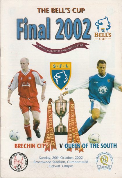 Brechin City v Queen of the South 20-Oct-2002