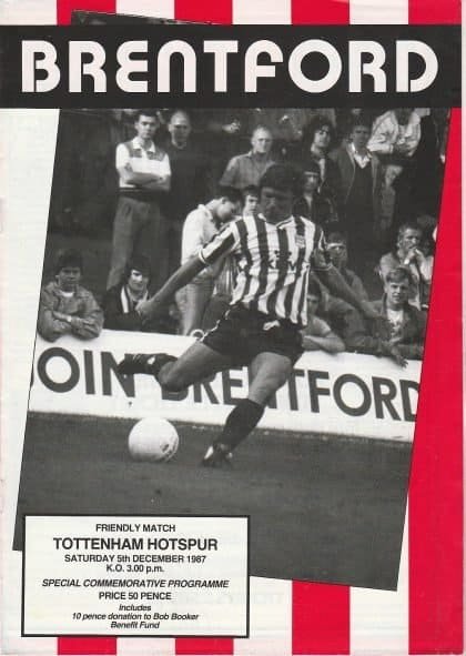 Brentford v Tottenham Hotspur 05-Dec-1987