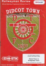 Didcot Town v Bridgwater Town  01-Dec-2012