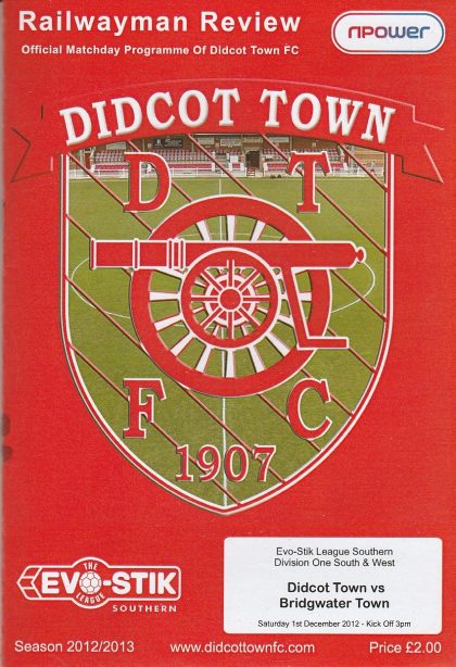 Didcot Town v Bridgwater Town  01-Dec-2012