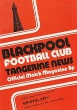 Blackpool v Bristol City 15-Feb-1975