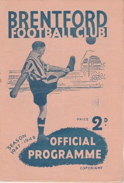 Brentford v Bury 17-Apr-1948