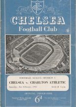 Chelsea v Charlton Athletic   21-Feb-1953