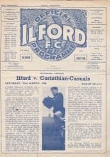 Ilford v Corinthian Casuals 22-Mar-1958