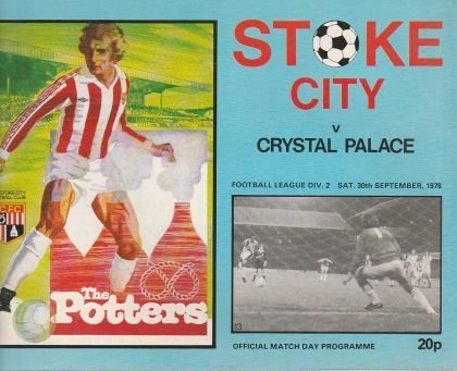 Stoke City v Crystal Palace 30-Sep-1978