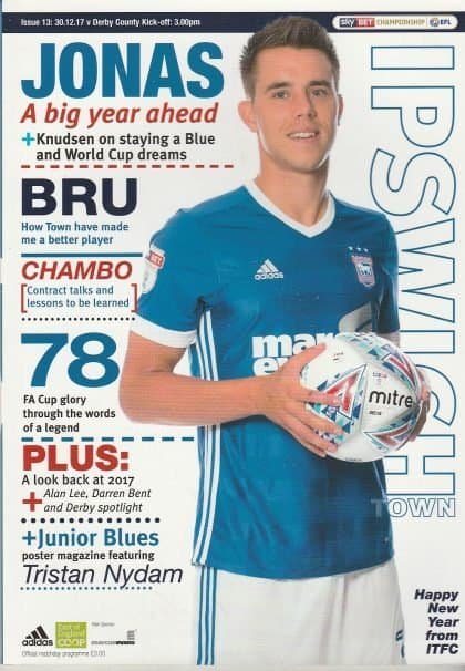 Ipswich Town v Derby County 30-Dec-2017