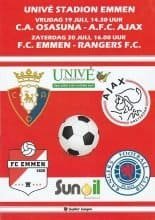 Osasuna v Ajax   19-Jul-2013