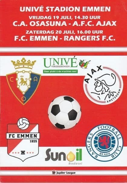 Osasuna v Ajax   19-Jul-2013