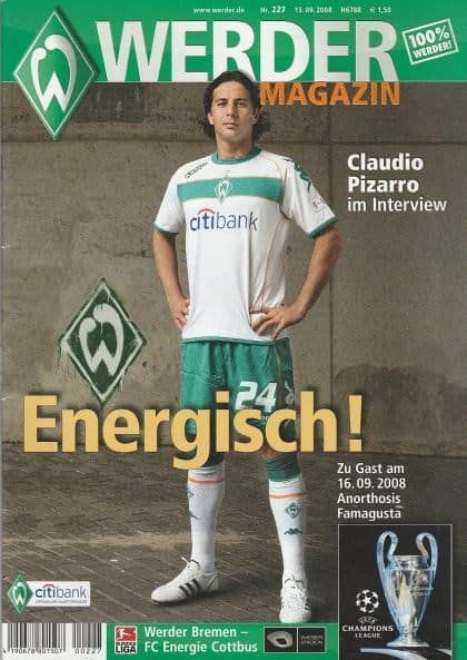 Werder Bremen v Anorthosis Famagusta  16-Sep-2008