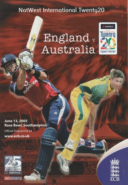 England v Australia 13-Jun-2005