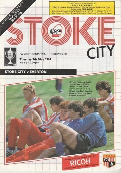 Stoke City v Everton 08-May-1984