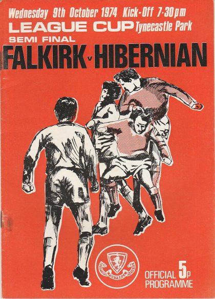 Falkirk v Hibernian 09-Oct-1974