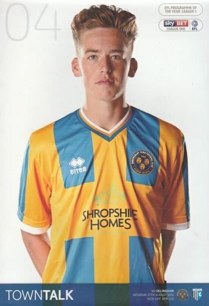 Shrewsbury Town v Gillingham  27-Aug-2016