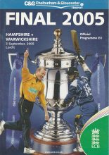 Hampshire v Warwickshire 03-Sep-2005