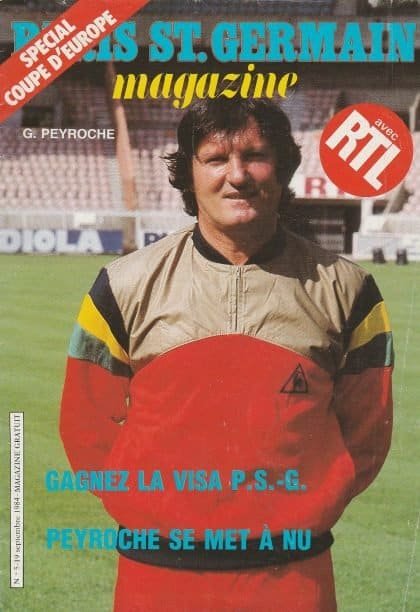 Paris St Germain v Heart of Midlothian 19-Sep-1984