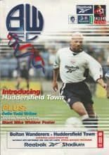 Bolton Wanderers v Huddersfield Town 26-Sep-1998