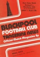 Blackpool v Hull City 05-Oct-1974