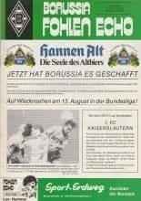 Borussia Monchengladbach v 1FC Kaiserslautern  28-May-1983