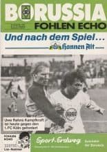 Borussia Monchengladbach v 1FC Köln 29-Nov-1986