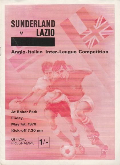 Sunderland v Lazio  01-May-1970