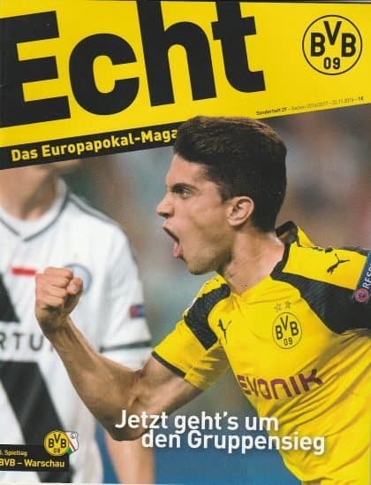 Borussia Dortmund v Legia Warsaw  22-Nov-2016