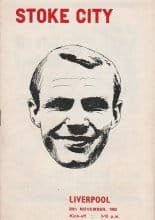 Stoke City v Liverpool 20-Nov-1965